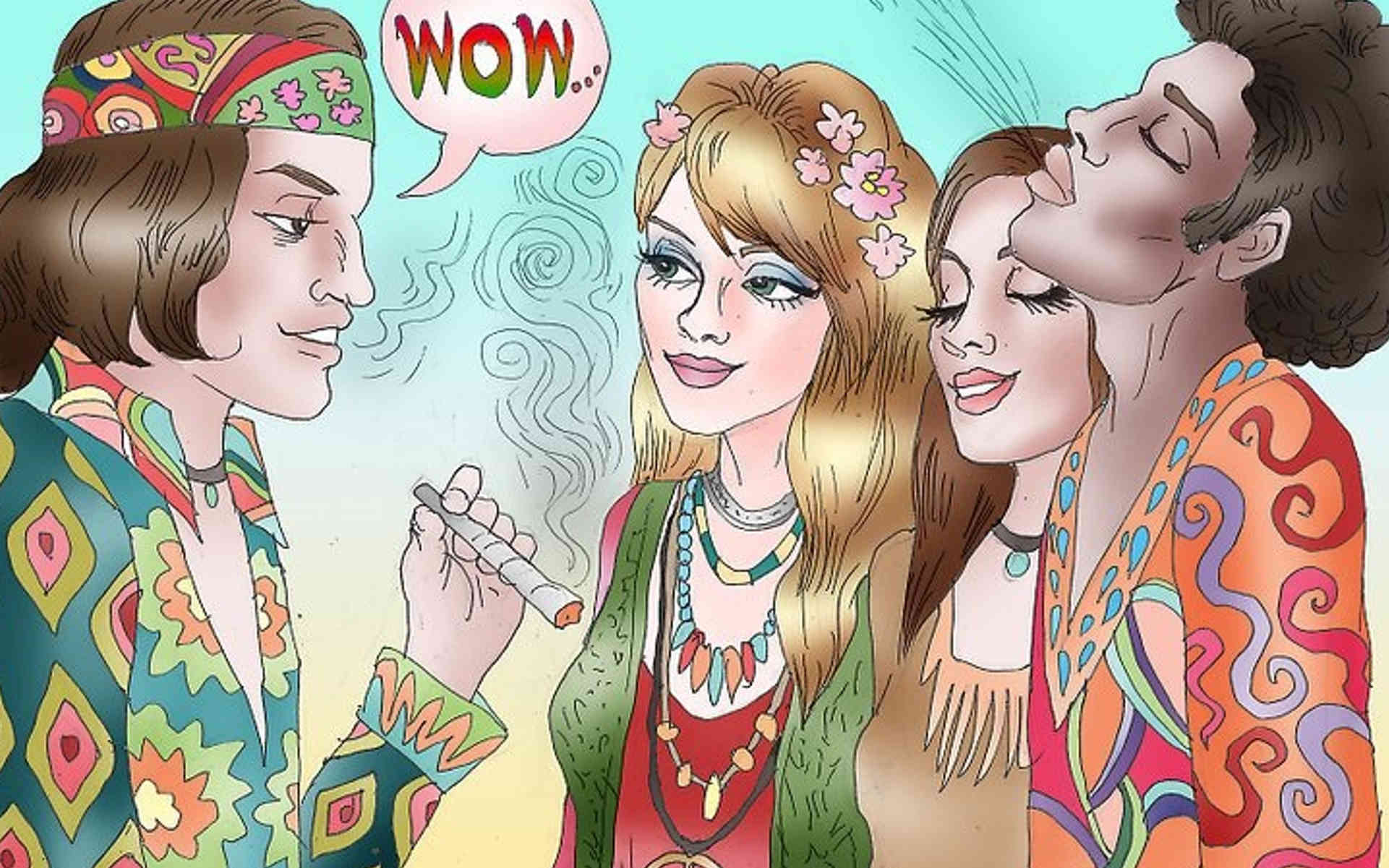 Hipisi i marihuana Nirvana Seeds