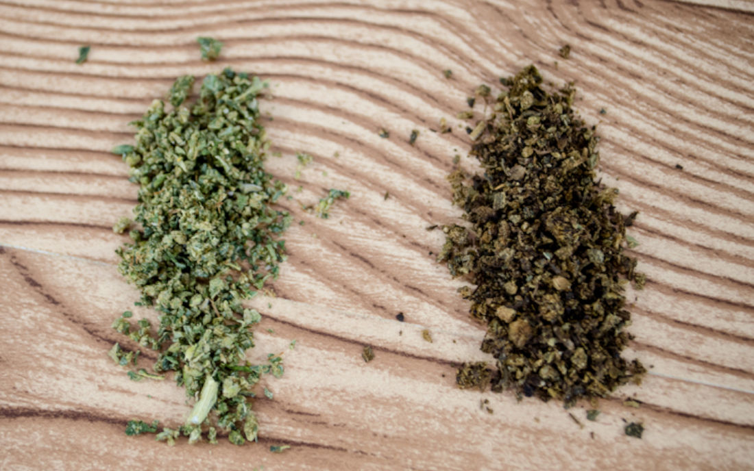 Marihuana po dekarboksylacji
