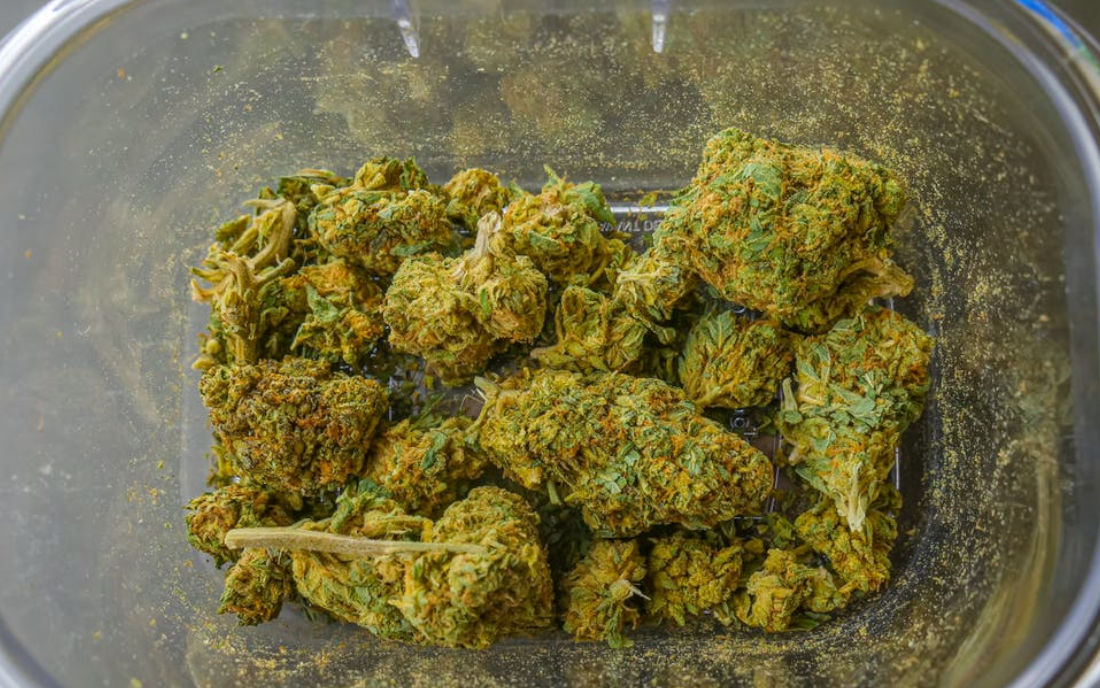 Marihuana używana do ciastek